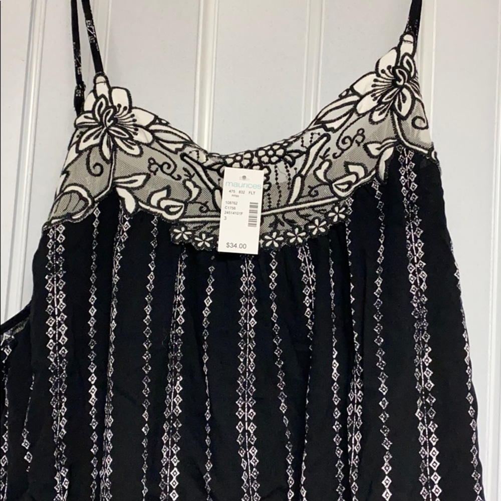 Maurices 3x sleeveless blouse